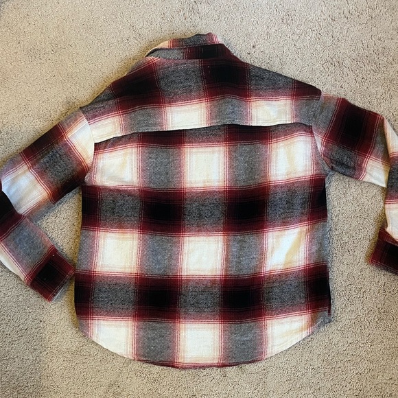 Hollister Plaid / Flannel Button Up - Picture 2 of 3